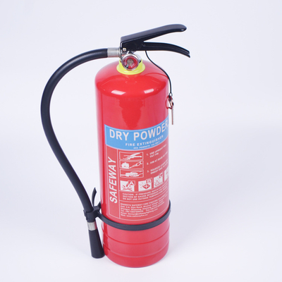 Steel 12 ISO Certificated 5kg Ammonium Phosphate Dry Chemical Powder Fire Extinguisher