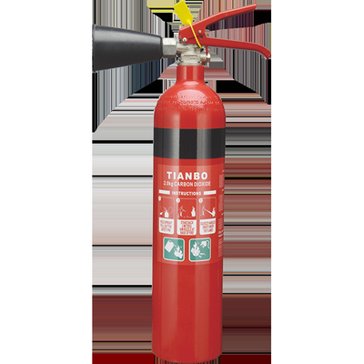2KG Carbon Dioxide Fire Extinguisher with LPCB CE EN3 BSI AS/NZS ISO Approved/Factory hot selling/2kg CO2 fire extinguishers